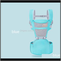 Carriers Slings Backpacks Safety Gear Baby Maternity Drop Delivery 2021 Four Position Cotton Ergonomic Carrier Infant Backpack For 036 Months