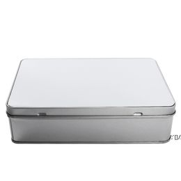 Sublimation Storage Boxes Tinplate Blank Customized Cosmetic Storages Box Rectangular Candy Jar Aluminum Alloy Metal Jars seaway LLA10848