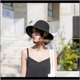 Hats, Scarves & Gloves Fashion Aessorieswholesale Bucket Hats Cotton Pattern Women Men Summer Party Street Hat Hip Hop Caps Wide Brim Drop De