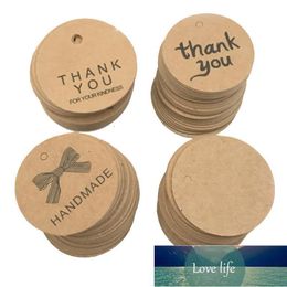 Gift Wrap Kraft Paper Hang Tags Flower Boxes Candy Cookies Price Tag Label Packaging Store Party Supplies 100pcs Factory price expert design Quality Latest Style