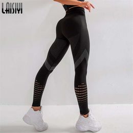 Seamless Sports Pants Push Up Leggings For Women Fitness Legging High Waist Squat Proof Pants Workout Plus Size Gym Leggings 210928