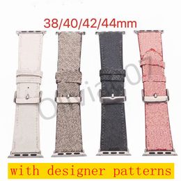 2021 Bracelet strap For Apple Watch SE Series 38/40mm 42/44mm iWatch 6 5 4 3 2 1 Watchband Genunine Leather Buckle Wrist Belt o07