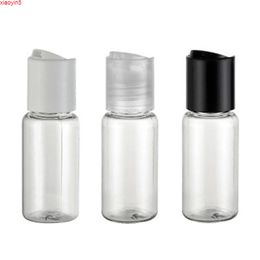 15ml transparent small travel hotel empty PET plastic sample bottle ,Mini Disc Top Cap vial shampoo lotion containerhigh qty