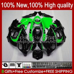 Fairings For SUZUKI KATANA GSXF 600 Green black 750 CC 600CC GSXF600 GSXF-750 29No.99 GSX750F GSX600F 750CC 1998 1999 2000 2001 2002 GSXF750 GSXF-600 98 99 00 01 02 Body