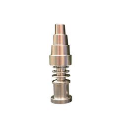 High Quality Titanium Nails 6 IN 1 fit 20mm coil Tool Domeless Gr2Titanium Nail Bangers For Male and Female 19mmTitanium