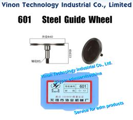 601 Steel Guide Wheel (1 Pair=2PCS) XieYe Brand. Spare Parts. OD. 40mm, Axis dia. 5mm, Total length 23mm. High Precision Guide-Pulley used for CNC Wire Cut EDM Machines