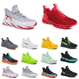 GAI Top Running Shoes for Mens Comfortable Breathable Jogging Triple Black White Red Yellow Green Grey Orange Sports Sneakers Trainers Fashion Outdoor