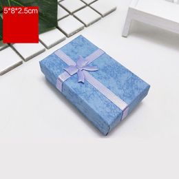 48 Pcs Paper Ring Box Small Gift Boxes Sturdy Cardboard Cube Box for Jewelry Pendant (3.15" x 1.97" x 0.98")