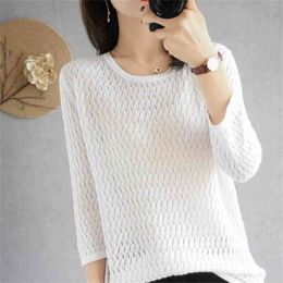 Women's O-neck cashmere sweater pullover's pullovers Autumn and winter women's sweaters Sweaters 210806