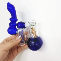 glass smoking pipes Charlotte portable pipe in stock blue and black bongs oil dabber rigs