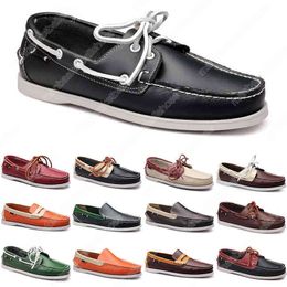 low cut white sneakers NZ - 36-45 men casual shoes loafers leather sneakers bottom low cut classic triple black white dress shoe mens trainer