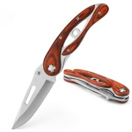 G106 Camping knife Survival Knife browning knives Outdoor folding flower knifes