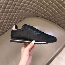 Fashion casual men designer shoes letter carved lace up white black leather Luxury Mens shoe streetwear fast ship KPLJJ65651456