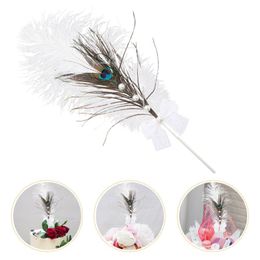 Other Festive & Party Supplies Peacocks Feathers Cupcake Topper Insert Dessert Decor