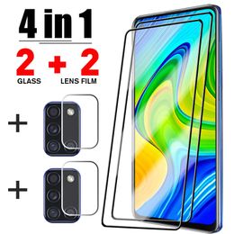 Cell Phone Screen Protectors 4in1 Full Cover Tempered Glass for Realme GT Neo Narzo 30 5G 30A Q3 Pro Camera Screen Protector for