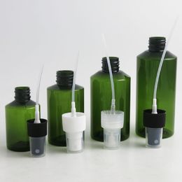 30 x Dark Green Plastic Mist Sprayer Perfume Bottle PET Empty Cosmetic Parfum Fragrance Container 50ml 100ml 150ml 200ml 5 oz