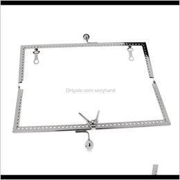 Notions Tools Apparel Drop Delivery 2021 Metal Diamond Head Handle Sewing Handbag Coin Purse Bag Arch Kiss Clasp Frame Lock Ys2Ne