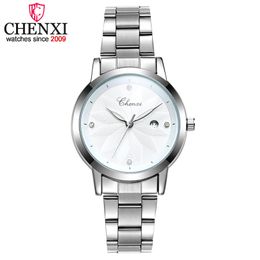 Chenxi Women Quartz Watches Ladies Top Brand Luxury Clock Wristwatches Female White Watch Girl 2021 Fashion Relogio Feminino Q0524