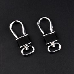 10pieces/Lot CS New Paste Leder Key Chain Mode Charm Metall Key Ring Party Geschenk Schlüsselbauer Schnalle Schmuck Geschenk