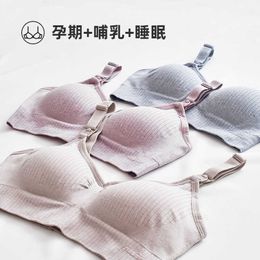 New arrival breastfeeding bra pregnant women underwear open nursing bra maternity intimate clothes breast pump bra Y0925