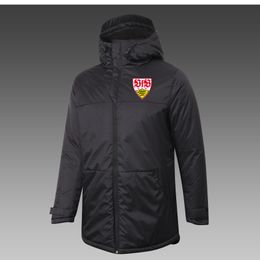 Mens VfB Stuttgart Down Winter Outdoor leisure sports coat Outerwear Parkas Team emblems Customised