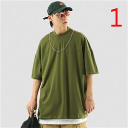 Autumn long-sleeved t-shirt tide male Korean Slim thin section Dongkuan cotton shirt 210420