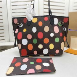 Tote Bags Designer Luxury Retro Handbag Leather Trendy Fashion Printing Famous Brand Female Large Capacity High Imitation Brand Crossbody