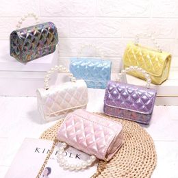 Children's Mini Clutch Bag Cute Leather Crossbody Bags for Girls Small Coin Pouch Wallet Women Party Purse Hand Bags