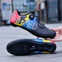 Cycling Footwear Winter Lock-free Shoes Hard-soled Professional Road Bike And Mountain Lock For Men Women