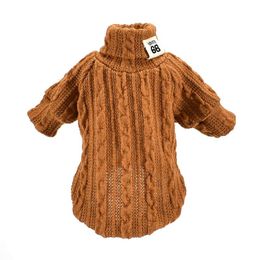 Pet Winter Knitted Dog Clothes Warm Jumper Sweater For Small Large Dogs Clothing Outfit Jersey Perro Jerseys Apparel