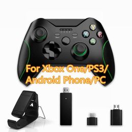 2.4G Wireless Game Controller With Clip Gamepad For Computer PC/ One/PS3/Android Smart Phone Controllers & Joysticks