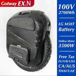 Begode Gotway EX.N Electric Unicycle 100V 2700Wh 3500W One Wheel Monowheel Kick Scooters