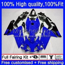 Injection OEM For Aprilia RSV125RR RSV-125 RSV 125 RS 125 RR 125RR Fairing 8No.100 Blue black new RS-125 RS4 RS125 06 07 08 2009 2010 2011 RSV125 2006 2007 2008 09 10 11 Body