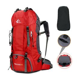 Outdoor Bags Backpack Men's Sports Waterproof Large Tourism And Hiking Mountain Shoulder Bolsas Travel Rucksack Women Camping Equipment