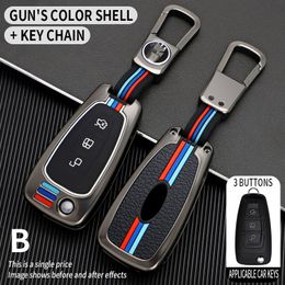 Car Key Case for Focus mk2 mk3 2 3 Kuga Edge Ranger Mondeo s c max 2008 2009 2010 2011 2012 2013 2014 2015 2016 Covers