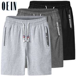 Fashion Men Casual Shorts Summer Male Joggers Drawstring Men's Breathable Comfortable Brand Short Pants 6XL 210714