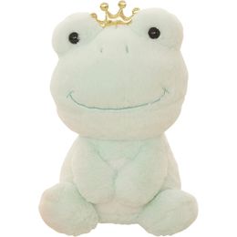 23CM Cartoon Plush Toys Cute Frog Plushie Doll Stuffed Animals for Children's Pillow Wedding Gift LA251