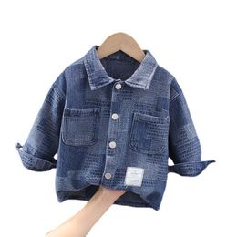 Jackets Kids Trendy Tops Spring Children Fashion Clothes Baby Boys Girls Jacket Autumn Infant Cotton Clothing Toddler Casual Costume