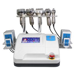 professional machines UK - professional multifunction lipolaser 6 in 1 40k slimming ultrasonic vacuum laser body shaping lipo machine rf cavitation Beauty Equipment