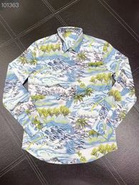 Mens Designer Shirts Brand Clothing Men Long Sleeve Dress Shirt Hip Hop Style High Quality Cotton SHIRTS 6917