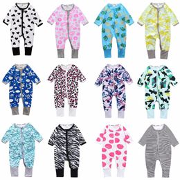 Baby Clothes Suit Newborn Sleepwear 100% Cotton Infant Jumpsuit Baby Pyjamas Romper Overall Bebe Roupas Top Quality Soft 210413