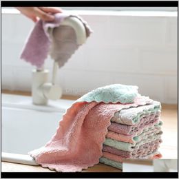 Cloths Household Cleaning Tools Housekeeping Organization Home & Gardendishcloth, Kitchen Cloth, Absorbent, Non Greasy, Thickened And Degreas