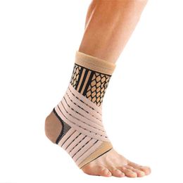 Ankle Support High Elastic Compression Bandage Brace For Sports Basketball Soccer HA