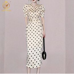 Fashion Women's Summer Dresses Elegant Sexy V-Neck Lace Up Long Dress Vestidos 210520