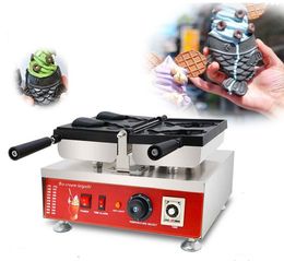 Food Processing Equipment Electric 110v 220v Wink Eye Taiyaki Maker Machine Japanese Ice-cream Fish Cone Maker