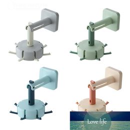 Rotatable Hook Hanger Gadget Bathtub Punch-Free Multi-Cabinet Storage Rack with Suction Cups Kitchen Supplies Tool