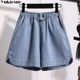Harajuku Vetement Femme Summer Womens Denim Shorts Jeans Women Clothing Loose Ropa Mujer Short Plus Size Jean 210608