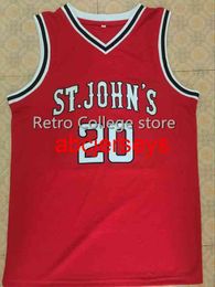 15 Ron Artest 20 Chris Mullin St John's Basketball Jersey Throwback Stitched Jerseys Shirt Custom any Number Name and Size Ncaa XS-6XL