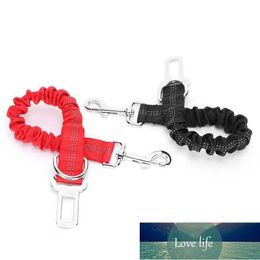 2pcs Nylon Pets Car Belt Retractable Dog Leash Explosion-proof Leash Rope Red and Black Puppy Factory price expert design Quality Latest Style Original Status