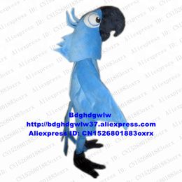 Mascot Costumes Blue Parrot Parakeet Macaw Bird Mascot Costume Adult Cartoon Character Outfit Showtime Stage Props Open A Business zx1831